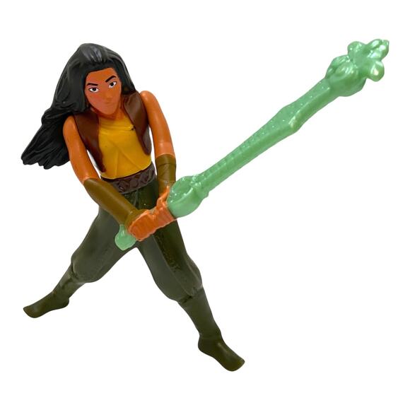 Raya and the Last Dragon Toy Figures – Raya, Sisu, & Ongis Disney Figurine Set - Picture 2 of 9